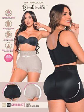 Stagmi Bomboncito Panty Cachetero Ultrainvisible con Realce Push Up Shaper NEW!